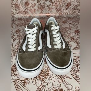 Dark Grey Suede Vans